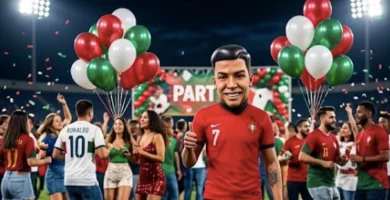 show de Cristiano Ronaldo para fiestas infantiles