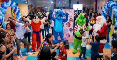 show de personajes para fiestas infantiles