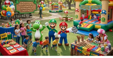 show infantil de mario bros